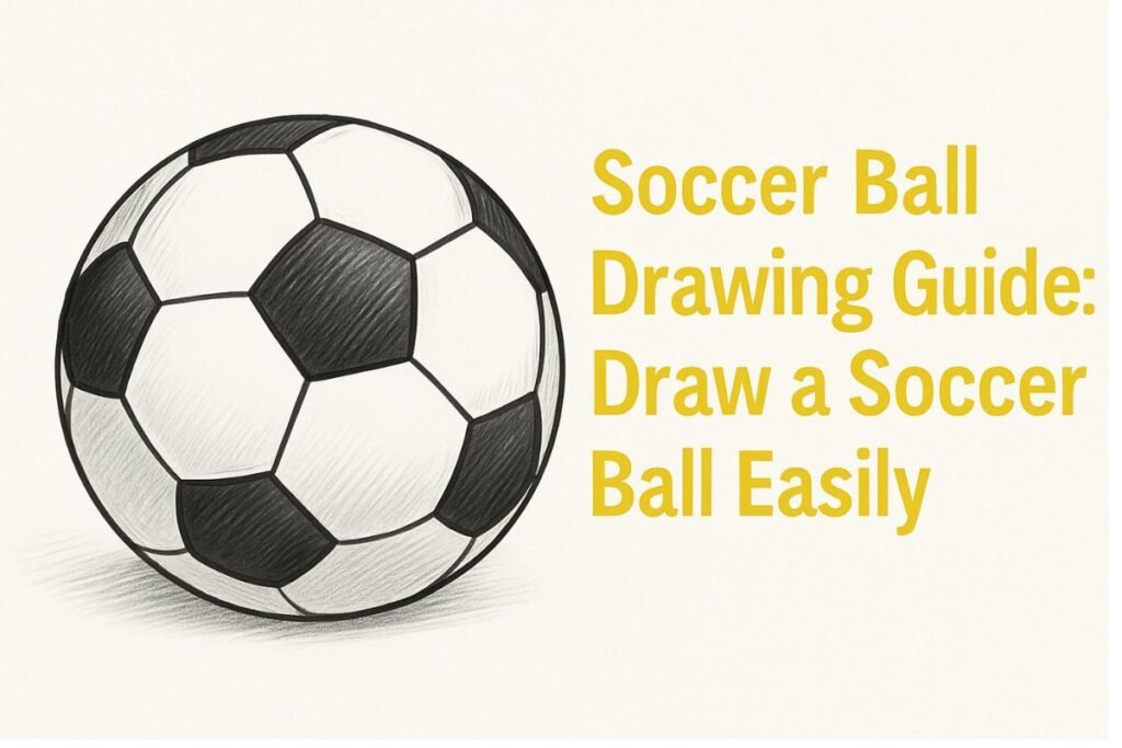 soccer ball drawing